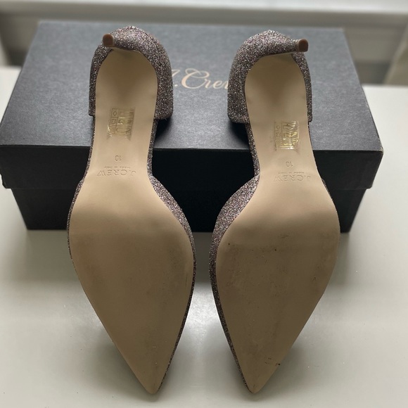 NWT J Crew Lucie Glitter Pumps - Picture 6 of 6